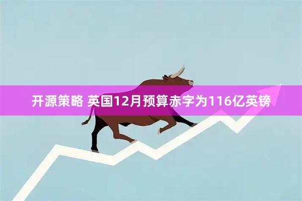 开源策略 英国12月预算赤字为116亿英镑